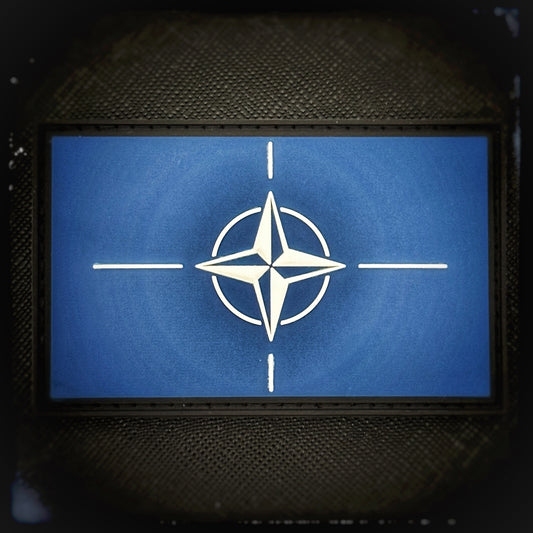 3D PVC patch with velcro: North Atlantic Treaty Organisation, est 1949  High quality and durable 3D PVC patch for collectors, airsofters and members of the military. patchworld.net Patchworld