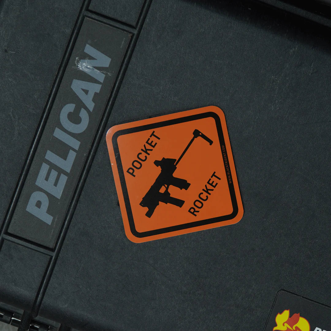 Black Trident Danger Zone – Small Arms stickers and sticker set with G36 sticker, AUG sticker, Glock sticker, Flux defense MP17 sticker, HK MP7 sticker, FS92 sticker. Size: 12x12cm. Black Trident is an Austrian company which specialized in the design, development & production of tactical equipment. Become part of the community and the Black Syndicate by getting your moral patch today! Patchworld patchworld.net