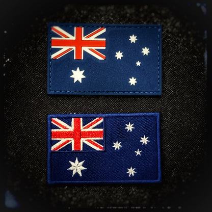 Australia - velcro patch of australia in PVC, woven and embroidered patches. High quality and durable PVC, woven and embroidered patches for collectors, airsofters and military enthusiasts. Also serves as a morale patch. ptchworld. patchworld.net