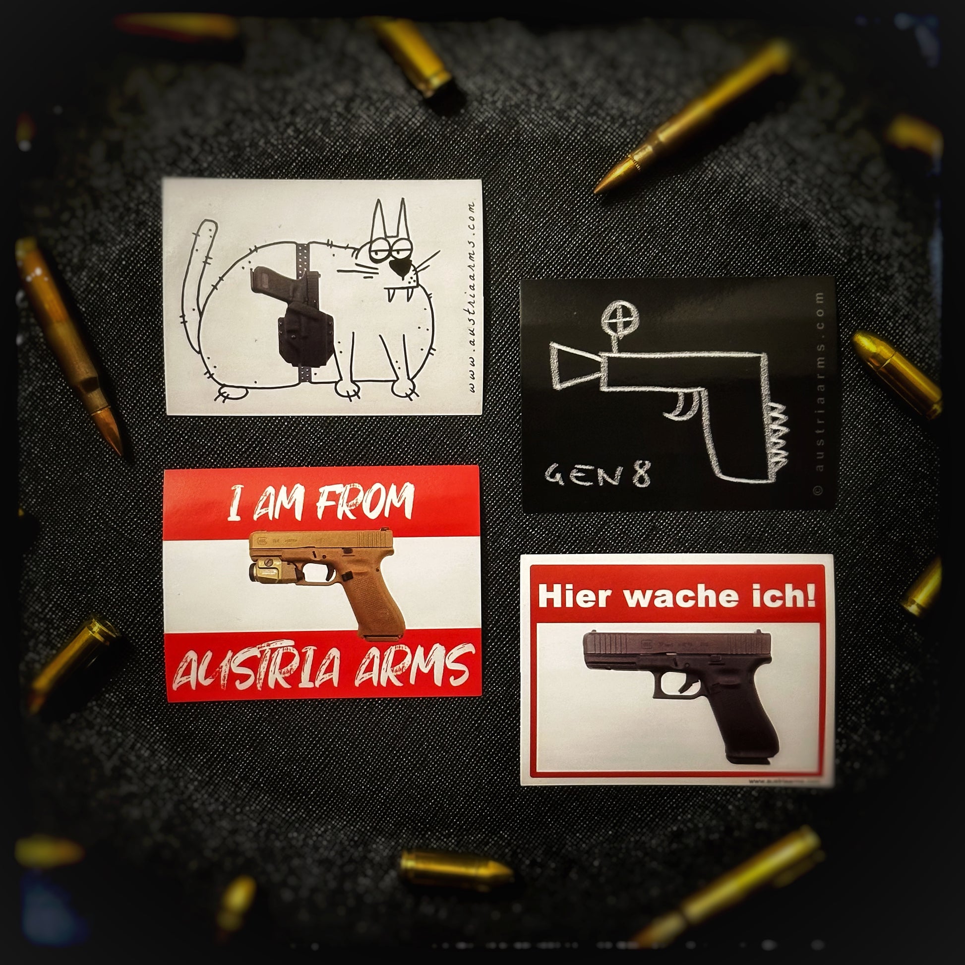 Austria Arms: Sticker Packs – Patchworld