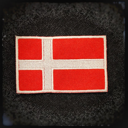 Denmark embroidered velcro patch. High quality and durable PVC, woven and embroidered patches for collectors, airsofters and military enthusiasts. Also serves as a morale patch. patchworld. patchworld.net