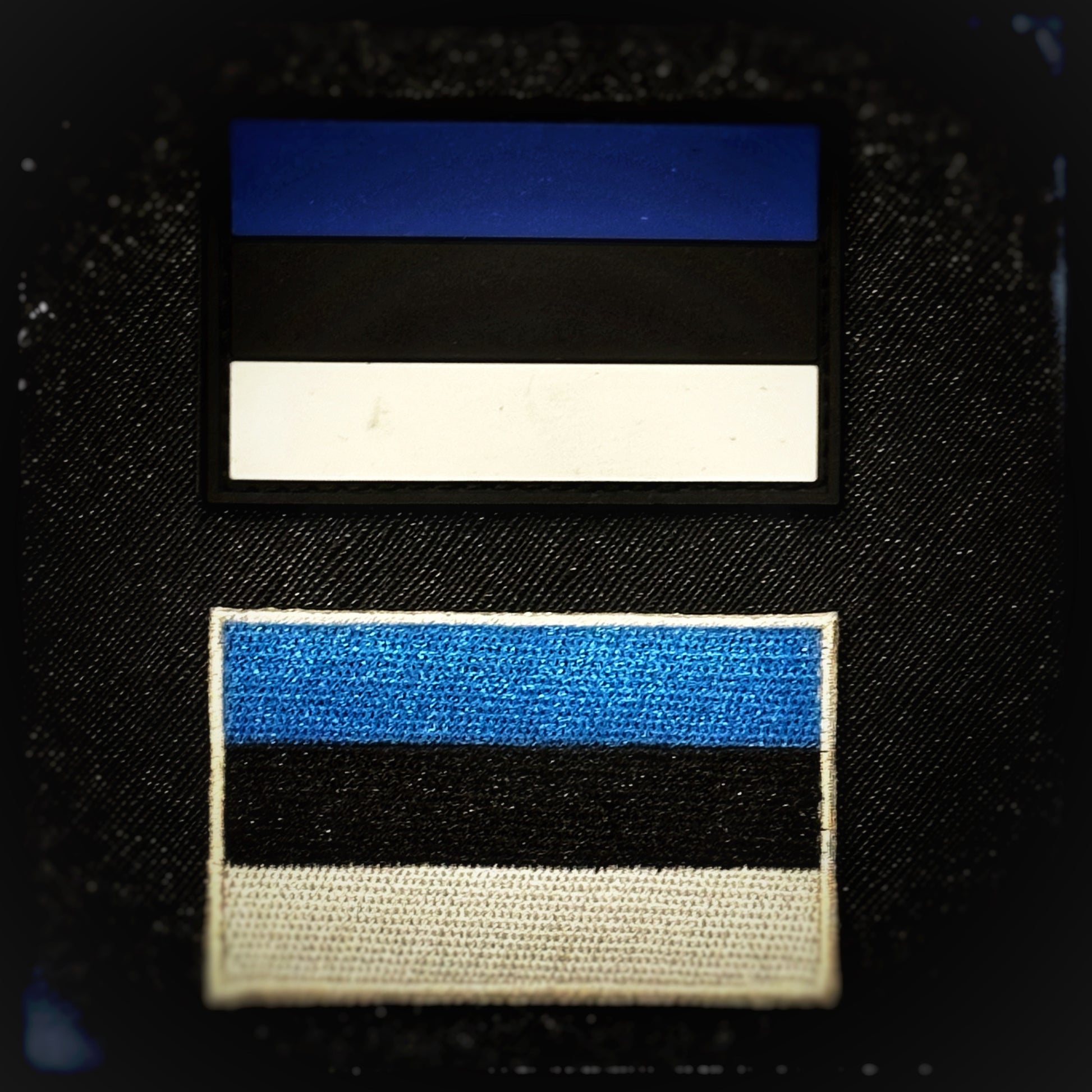 Estonia velcro patch of estonia in PVC, woven and embroidered patches. High quality and durable PVC, woven and embroidered patches for collectors, airsofters and military enthusiasts. Also serves as a morale patch. patchworld. patchworld.net