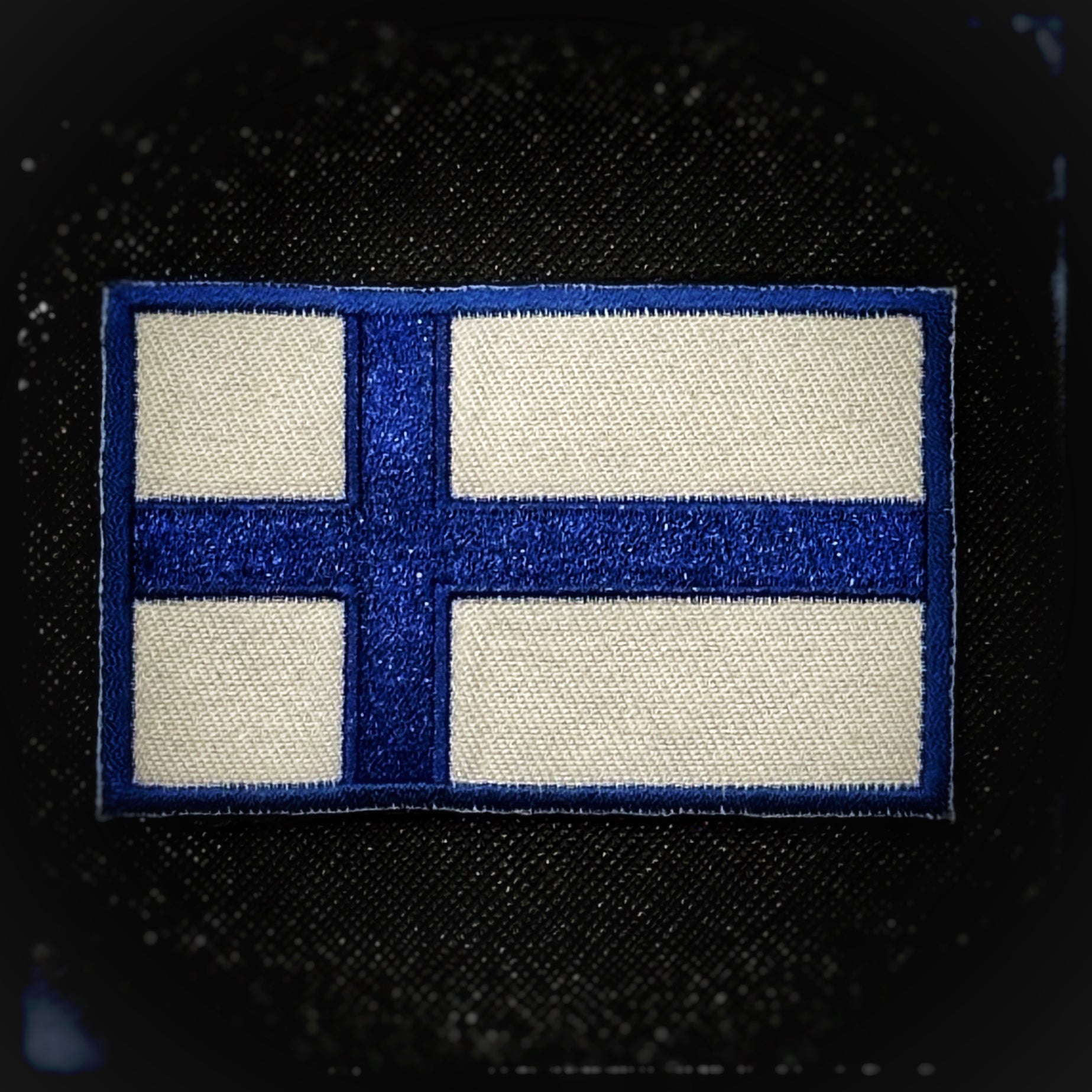 Finland embroidered velcro patch. High quality and durable PVC, woven and embroidered patches for collectors, airsofters and military enthusiasts. Also serves as a morale patch. patchworld. patchworld.net
