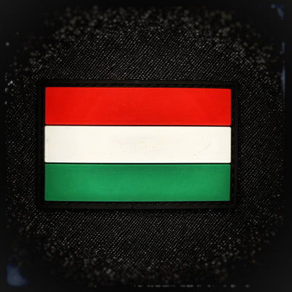 Hungary 2D PVC velcro patch. High quality and durable PVC, woven and embroidered patches for collectors, airsofters and military enthusiasts. Also serves as a morale patch. patchworld. patchworld.net