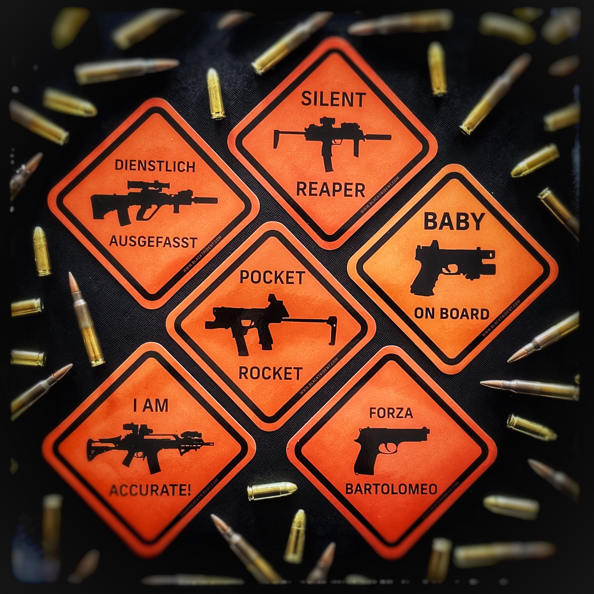 Sticker: Danger Zone - Small Arms – Patchworld