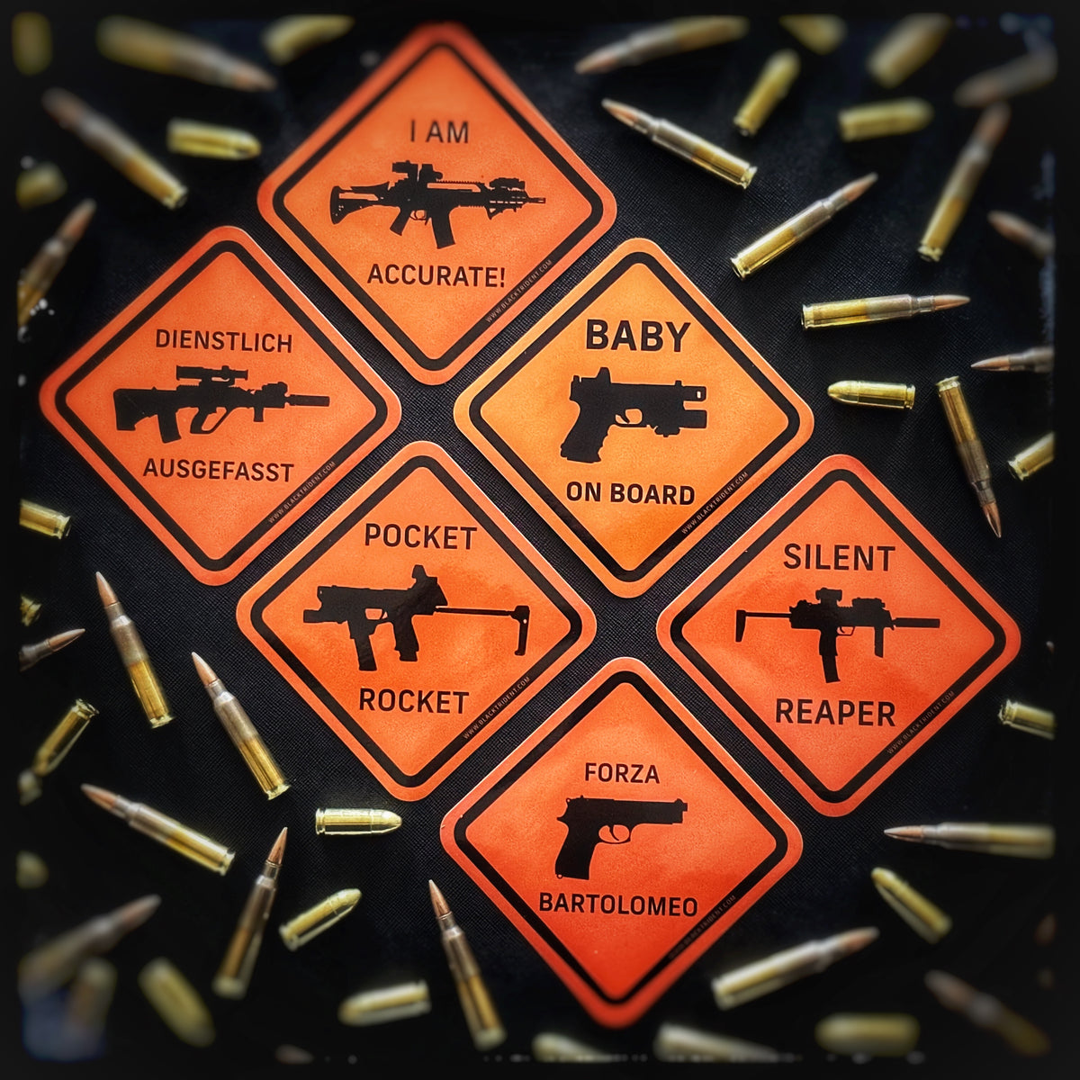 Gun Trigger Sticker Sticker: Danger Zone - Small Arms – Patchworld