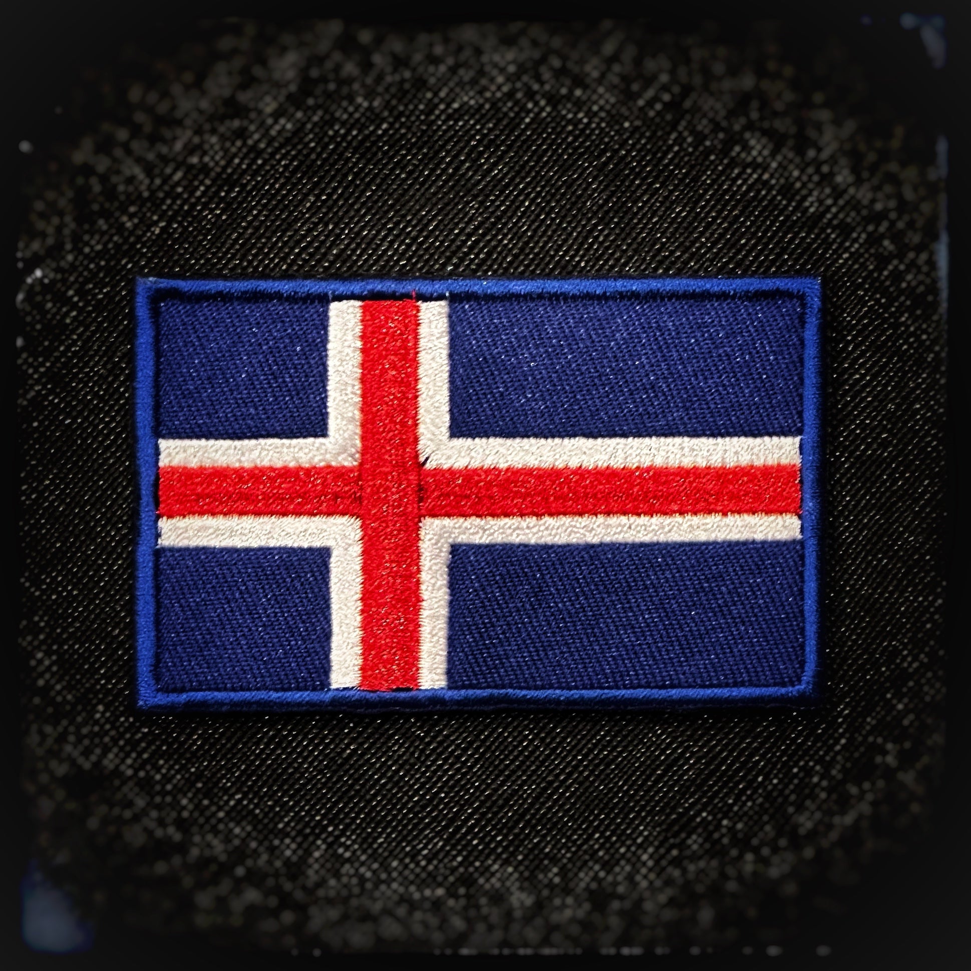 Iceland embroidered velcro patch. High quality and durable PVC, woven and embroidered patches for collectors, airsofters and military enthusiasts. Also serves as a morale patch. patchworld. patchworld.net