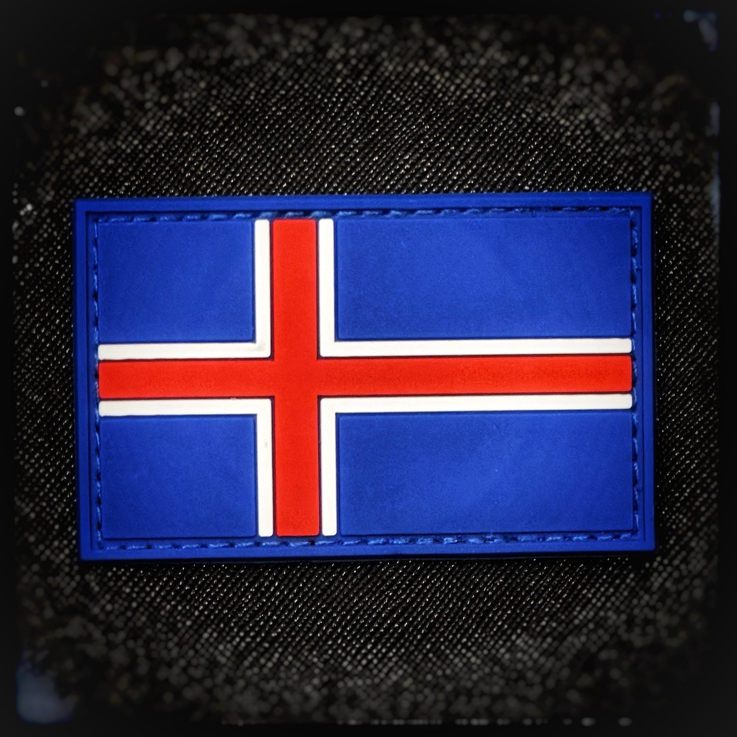 Iceland 2D PVC velcro patch. High quality and durable PVC, woven and embroidered patches for collectors, airsofters and military enthusiasts. Also serves as a morale patch. patchworld. patchworld.net