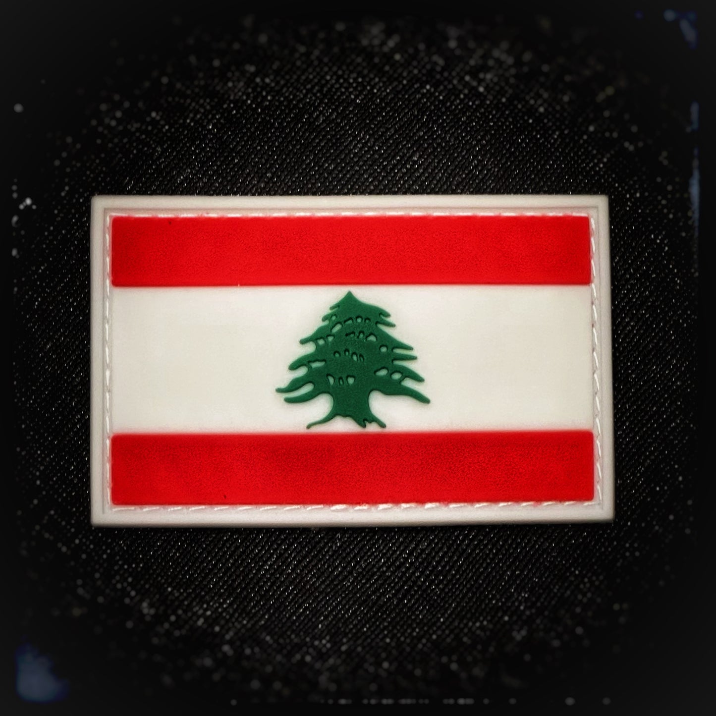 Lebanon 2D PVC velcro patch. High quality and durable PVC, woven and embroidered patches for collectors, airsofters and military enthusiasts. Also serves as a morale patch. patchworld. patchworld.net