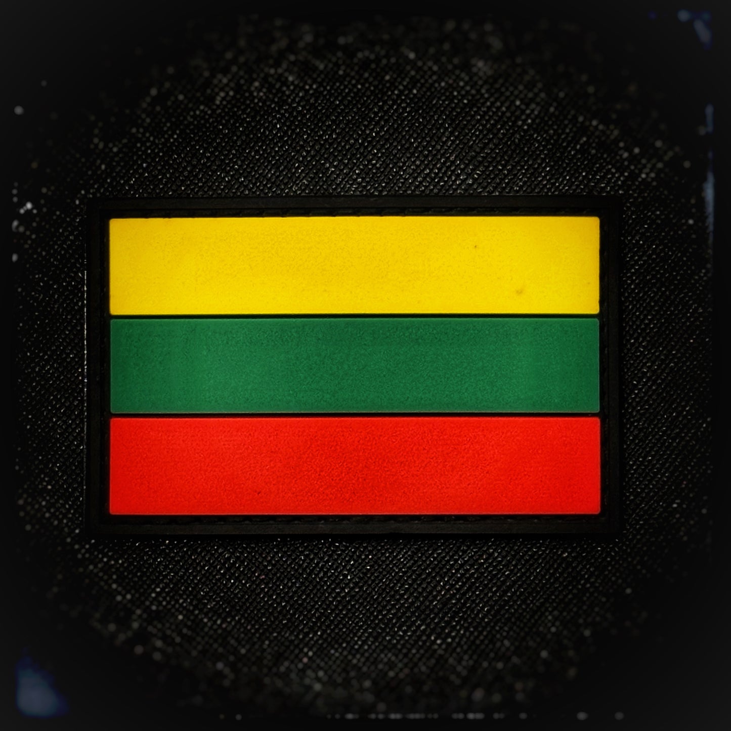 Lithuania 2D PVC velcro patch. High quality and durable PVC, woven and embroidered patches for collectors, airsofters and military enthusiasts. Also serves as a morale patch. patchworld. patchworld.net