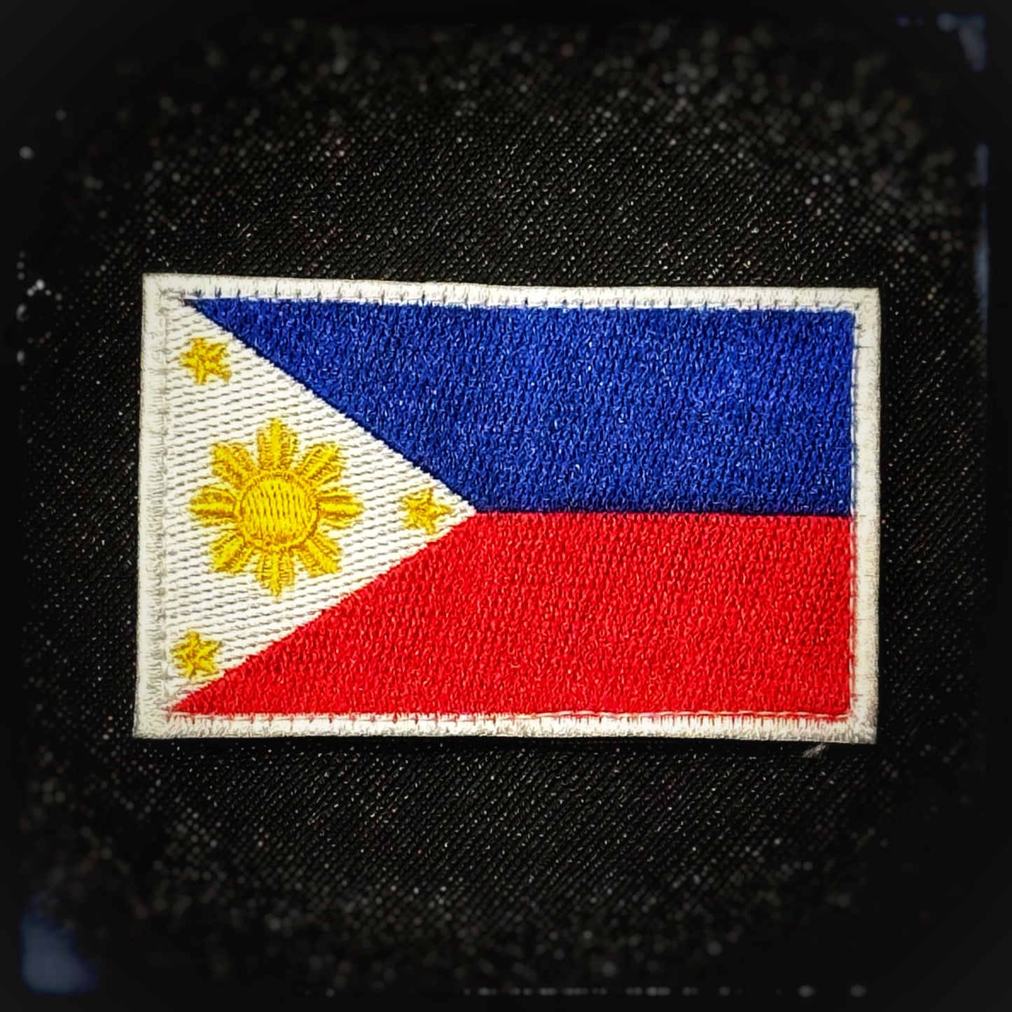 Philippines embroidered velcro patch. High quality and durable PVC, woven and embroidered patches for collectors, airsofters and military enthusiasts. Also serves as a morale patch. patchworld. patchworld.net