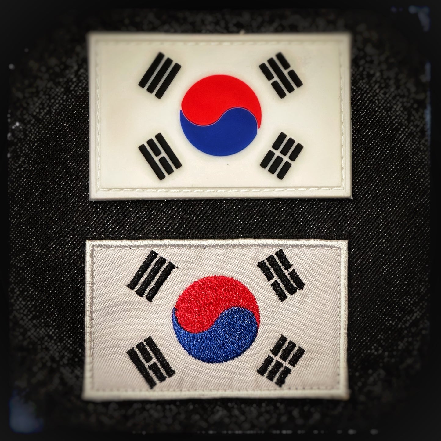 South Korea velcro patch of South Korea in PVC, woven and embroidered patches. High quality and durable PVC, woven and embroidered patches for collectors, airsofters and military enthusiasts. Also serves as a morale patch. patchworld. patchworld.net