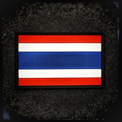 Thailand 2D PVC velcro patch. High quality and durable PVC, woven and embroidered patches for collectors, airsofters and military enthusiasts. Also serves as a morale patch. patchworld. patchworld.net