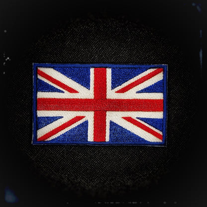 United Kingdom, geat britain embroidered velcro patch. High quality and durable PVC, woven and embroidered patches for collectors, airsofters and military enthusiasts. Also serves as a morale patch. ptchworld. patchworld.net