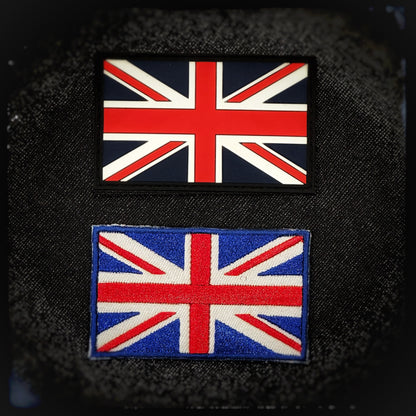 UK - velcro patch of the United Kingdom in PVC, woven and embroidered patches. High quality and durable PVC, woven and embroidered patches for collectors, airsofters and military enthusiasts. Also serves as a morale patch. ptchworld. patchworld.net