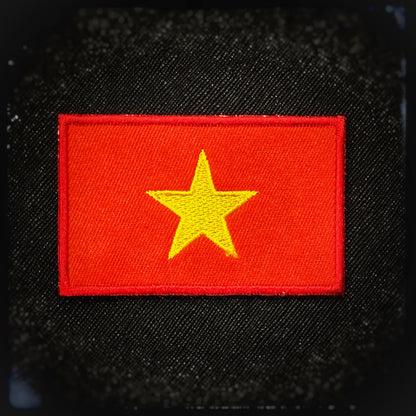 Vietnam embroidered velcro patch. High quality and durable PVC, woven and embroidered patches for collectors, airsofters and military enthusiasts. Also serves as a morale patch. patchworld. patchworld.net