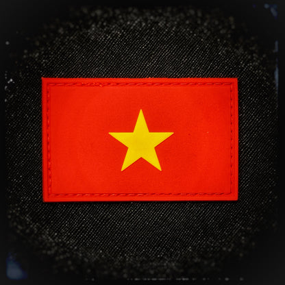 Vietnam 2D PVC velcro patch. High quality and durable PVC, woven and embroidered patches for collectors, airsofters and military enthusiasts. Also serves as a morale patch. patchworld. patchworld.net